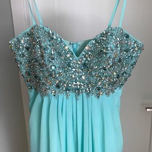 Light Blue Prom Dress
